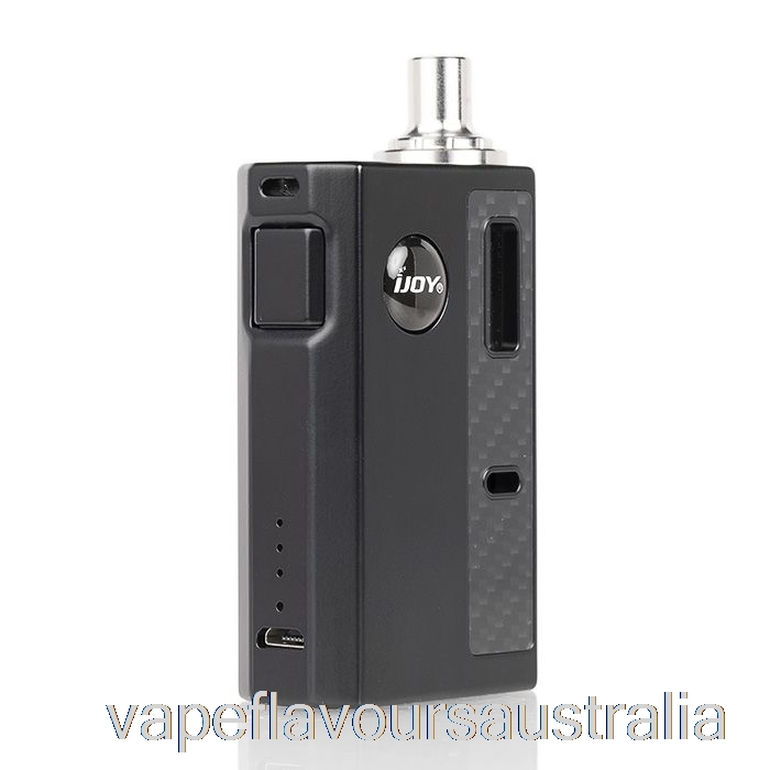 Vape Flavours Australia iJoy MERCURY 12W AIO Pod System Black Carbon